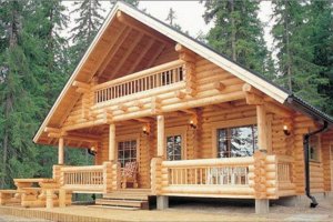 Дома из рубленного бревна – колоритно, престижно и практично