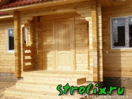 Крыльцо деревянного дома фото и видео